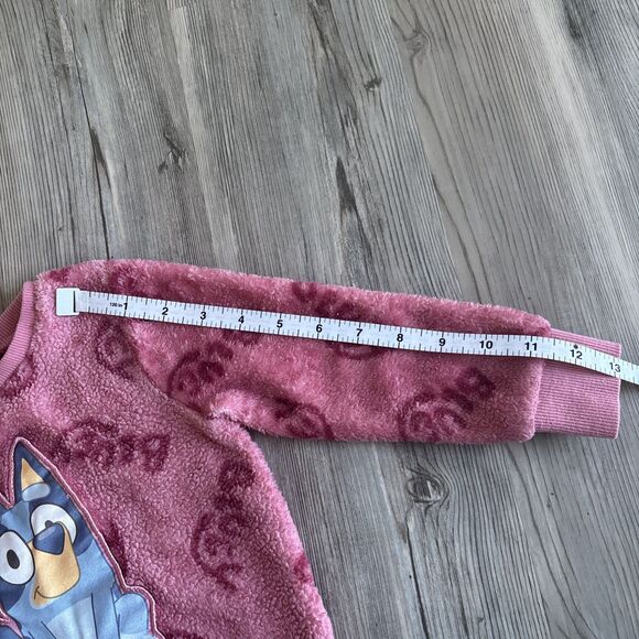 Bluey Fleece Sweatshirt For Toddler Size 3 - Picture 8 of 8